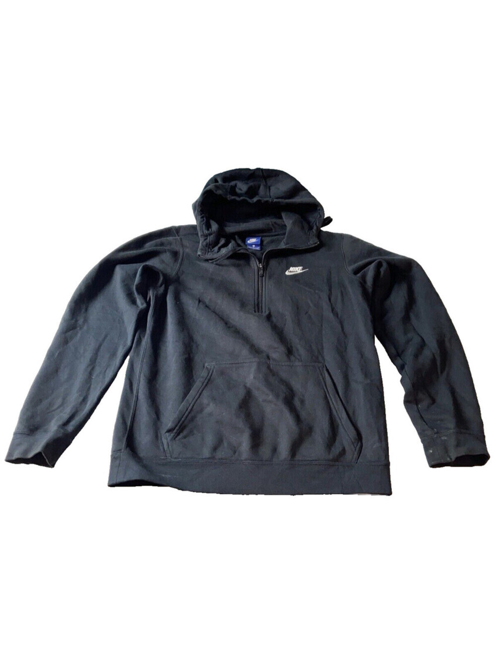 Nike Hoodie mens black Small Blue Tag Vintage